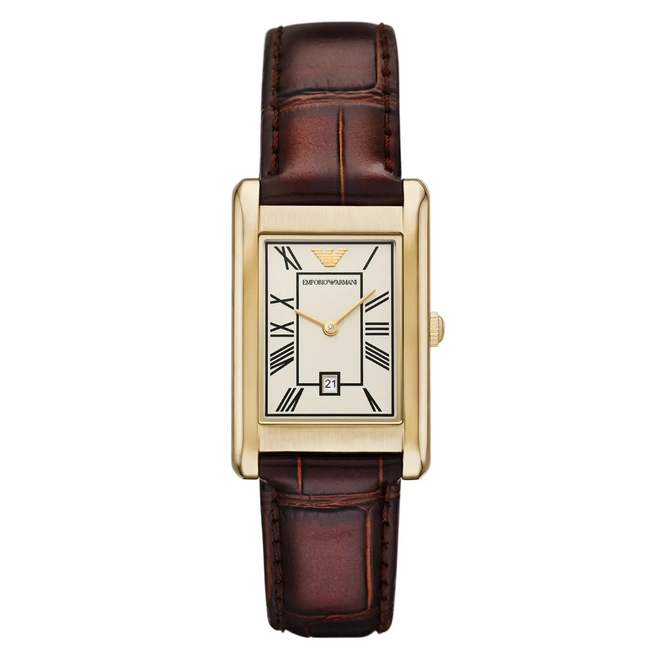 Relógio Emporio Armani Gino Masculino - AR11665B1 B3NX Champanhe 1
