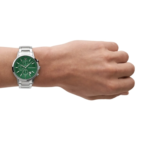 Relógio Emporio Armani Cronógrafo Masculino - AR11507B1 F1SX Verde