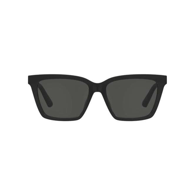 Óculos de Grau Love Moschino com Clip-On MOL661/C 807 5416 S Acetato Preto com lentes na cor Cinza 2