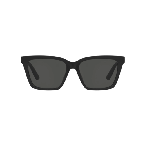Óculos de Grau Love Moschino com Clip-On MOL661/C 807 5416 S Acetato Preto com lentes na cor Cinza