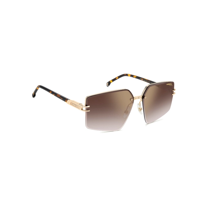 Óculos de Sol CARRERA 1074/S 06J 63YK S Metal Dourado com lentes na cor Dourado e Vermelho Degradê Espelhado 3