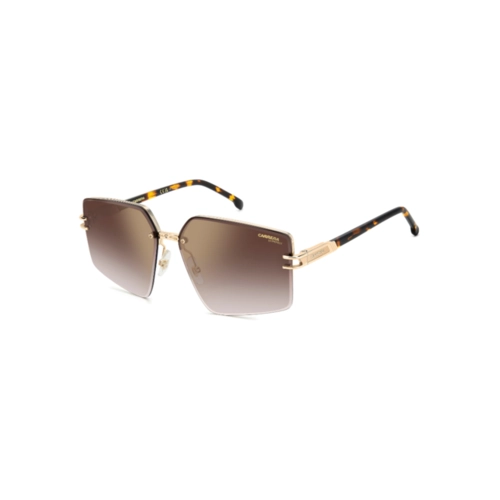 Óculos de Sol CARRERA 1074/S 06J 63YK S Metal Dourado com lentes na cor Dourado e Vermelho Degradê Espelhado