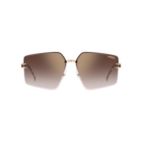 Óculos de Sol CARRERA 1074/S 06J 63YK S Metal Dourado com lentes na cor Dourado e Vermelho Degradê Espelhado
