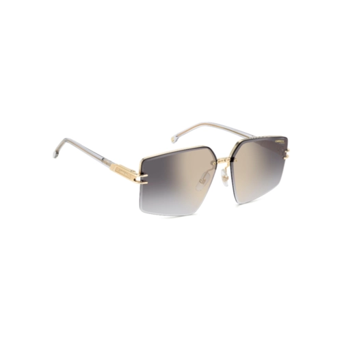 Óculos de Sol CARRERA 1074/S 2F7 63FQ S Metal Dourado com lentes na cor Cinza e Dourado Degradê Espelhado