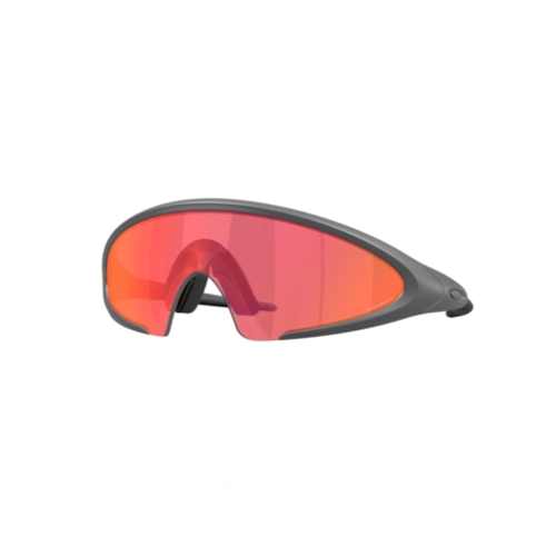Óculos de Sol Oakley 0OO9490 94900540 Acetato Cinza Fosco com lentes na cor Vermelho Prizm