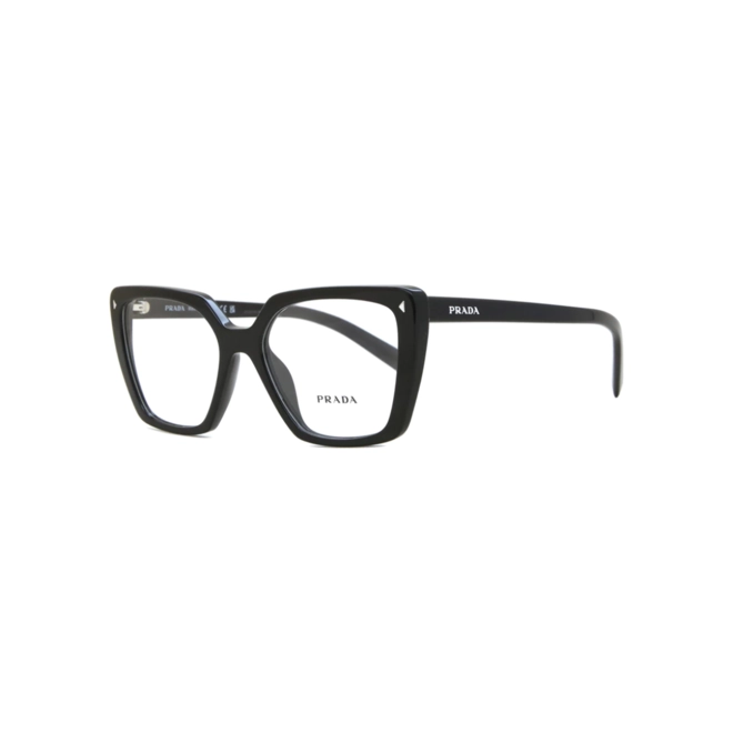Óculos de Grau Prada 0PR 16ZV 1AB1O153 Acetato Preto 1