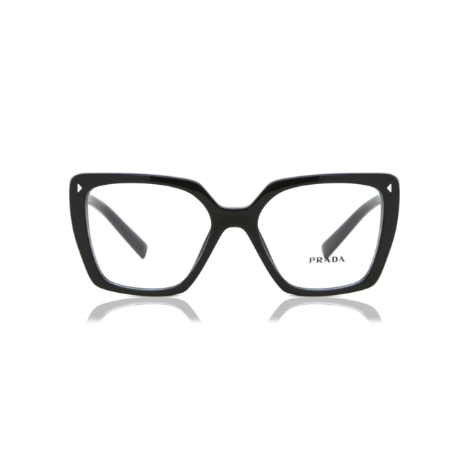 Óculos de Grau Prada 0PR 16ZV 1AB1O153 Acetato Preto 2