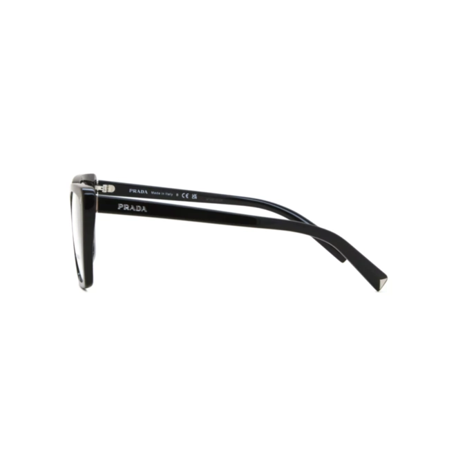 Óculos de Grau Prada 0PR 16ZV 1AB1O153 Acetato Preto 4