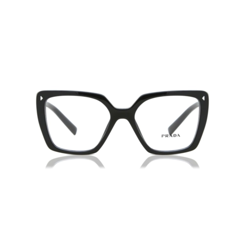 Óculos de Grau Prada 0PR 16ZV 1AB1O153 Acetato Preto