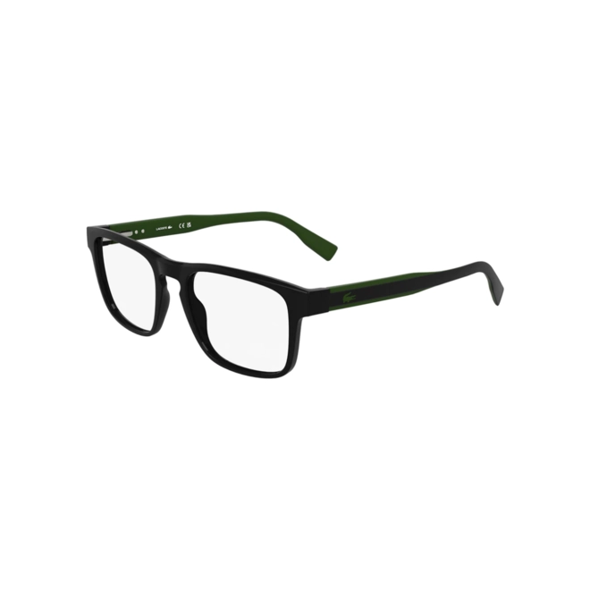 Óculos de Grau Lacoste L2972 001 54 Biopoliamida Preto e Verde 1