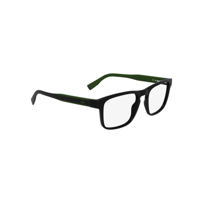 Óculos de Grau Lacoste L2972 001 54 Biopoliamida Preto e Verde 3