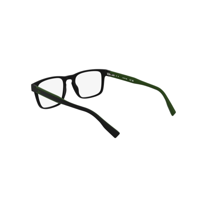 Óculos de Grau Lacoste L2972 001 54 Biopoliamida Preto e Verde 5