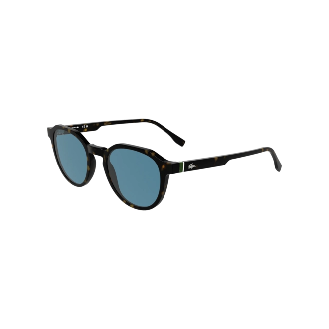 Óculos de Sol Lacoste L6052S 214 51 Biopoliamida Marrom Mesclado com lentes na cor Azul 1