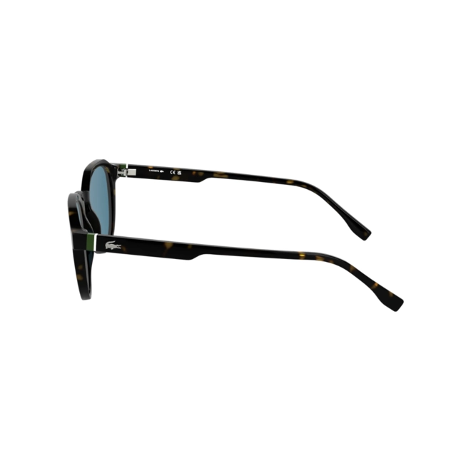 Óculos de Sol Lacoste L6052S 214 51 Biopoliamida Marrom Mesclado com lentes na cor Azul 4