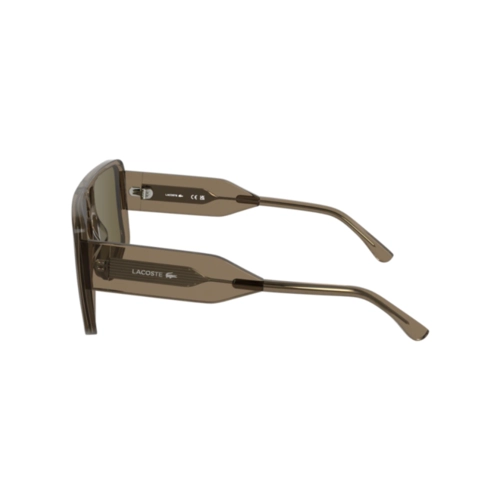 Óculos de Sol Lacoste L6056S 210 59 Acetato Marrom Transparente com lentes na cor Marrom