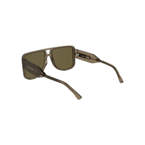 Óculos de Sol Lacoste L6056S 210 59 Acetato Marrom Transparente com lentes na cor Marrom