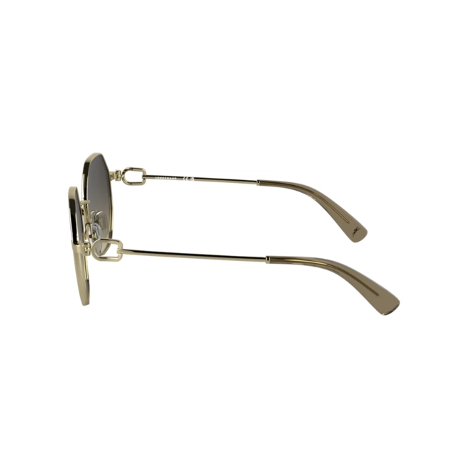 Óculos de Sol Longchamp LO179S 727 52 Metal Cinza com lentes na cor Cinza Degradê 4