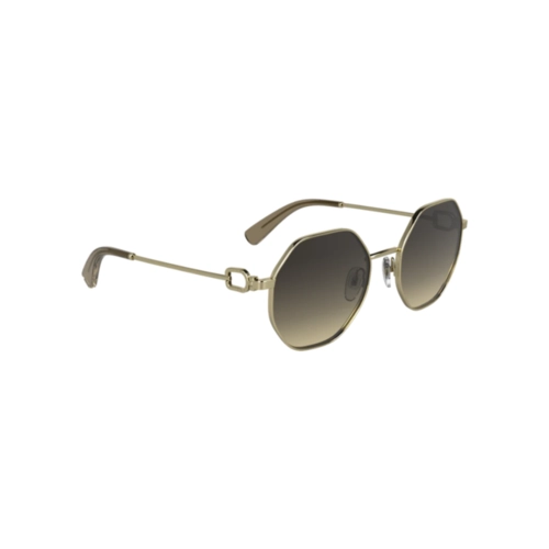 Óculos de Sol Longchamp LO179S 727 52 Metal Cinza com lentes na cor Cinza Degradê