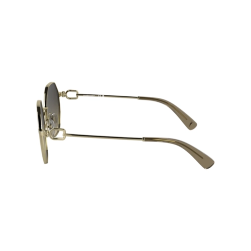 Óculos de Sol Longchamp LO179S 727 52 Metal Cinza com lentes na cor Cinza Degradê