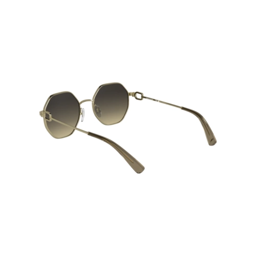 Óculos de Sol Longchamp LO179S 727 52 Metal Cinza com lentes na cor Cinza Degradê