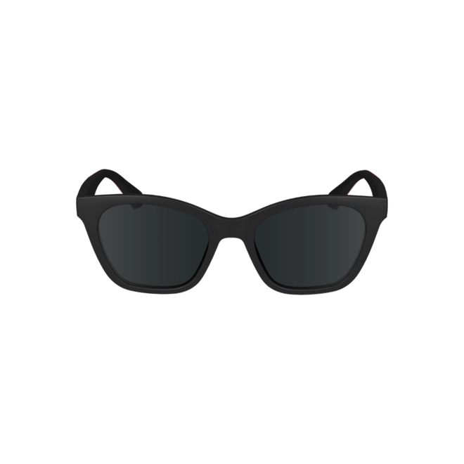 Óculos de Sol Juvenil Calvin Klein Jeans Kids CKJ24303S 4717001 Acetato Preto e Rosa com lentes na cor Cinza 2