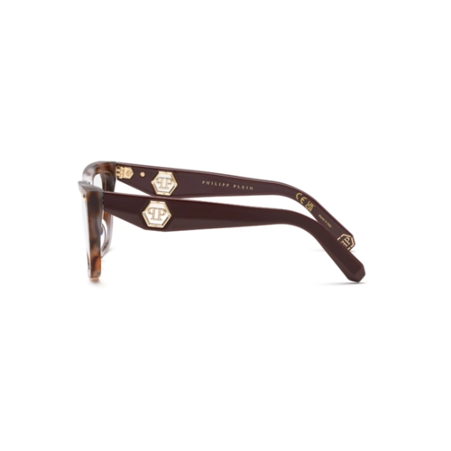 Óculos de Grau Philipp Plein VPP191 5503KA Acetato Marrom Mesclado