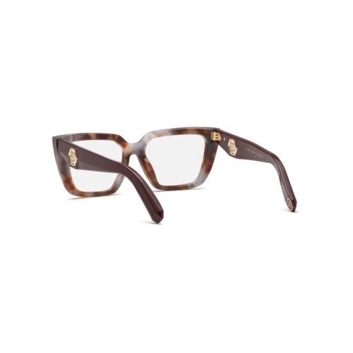 Óculos de Grau Philipp Plein VPP191 5503KA Acetato Marrom Mesclado