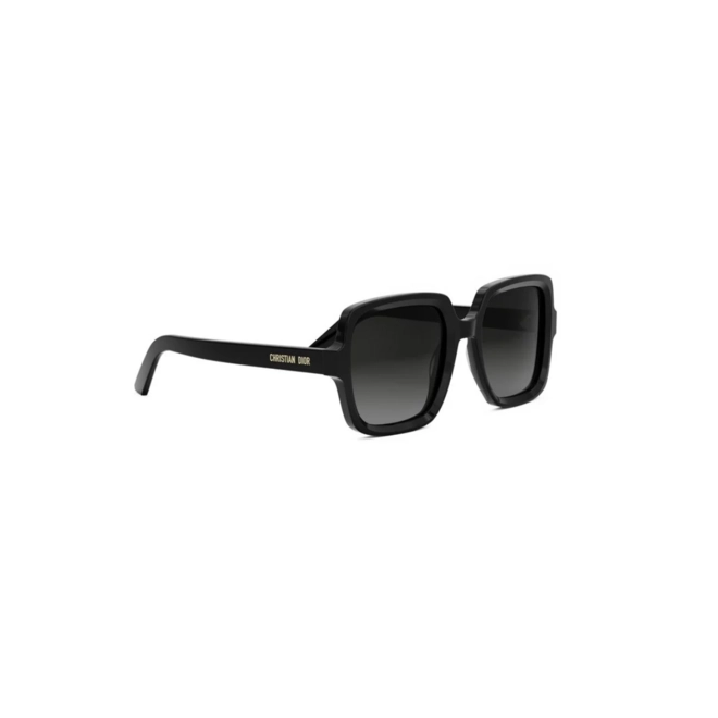 Óculos de Sol Christian Dior DiorMidNight S4 CD40190I_5401B Acetato Preto com lentes na cor Cinza 3
