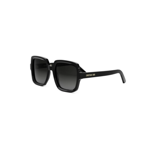 Óculos de Sol Christian Dior DiorMidNight S4 CD40190I_5401B Acetato Preto com lentes na cor Cinza