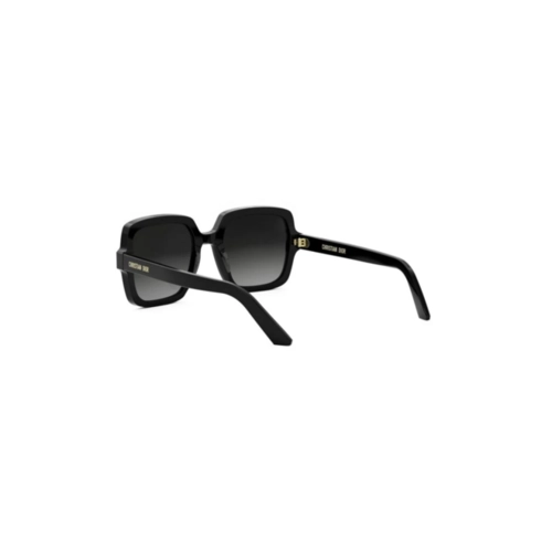 Óculos de Sol Christian Dior DiorMidNight S4 CD40190I_5401B Acetato Preto com lentes na cor Cinza