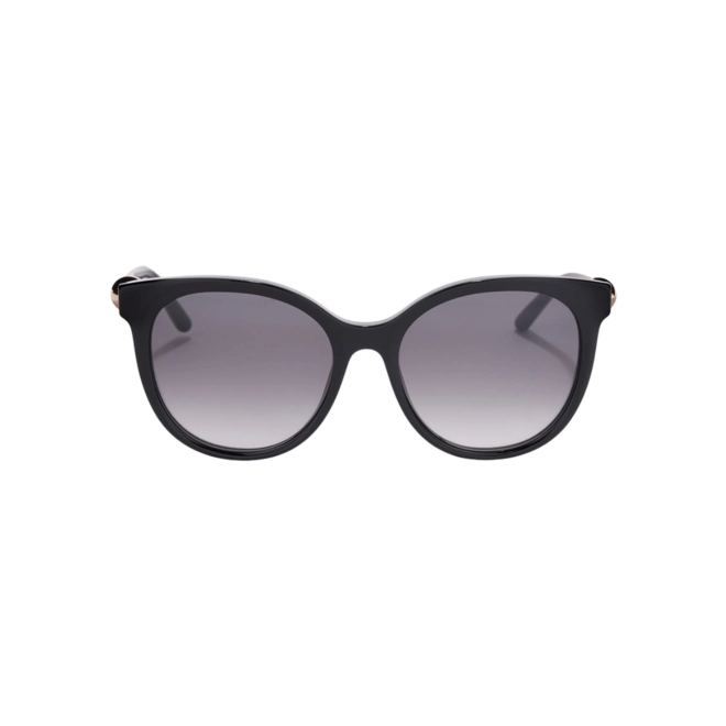 Óculos de Sol Furla SFU887 540700 Acetato Preto com lentes na cor Cinza Degradê 2