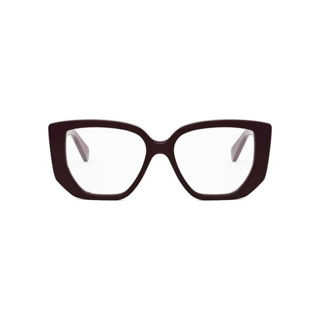 Óculos de Grau Celine Triomphe CL50146I_53048 Acetato Bordô 2