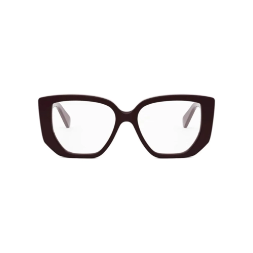 Óculos de Grau Celine Triomphe CL50146I_53048 Acetato Bordô
