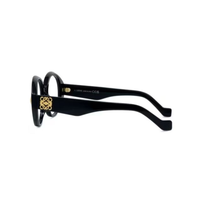Óculos de Grau Loewe LW50095I_51001 Acetato Preto 4