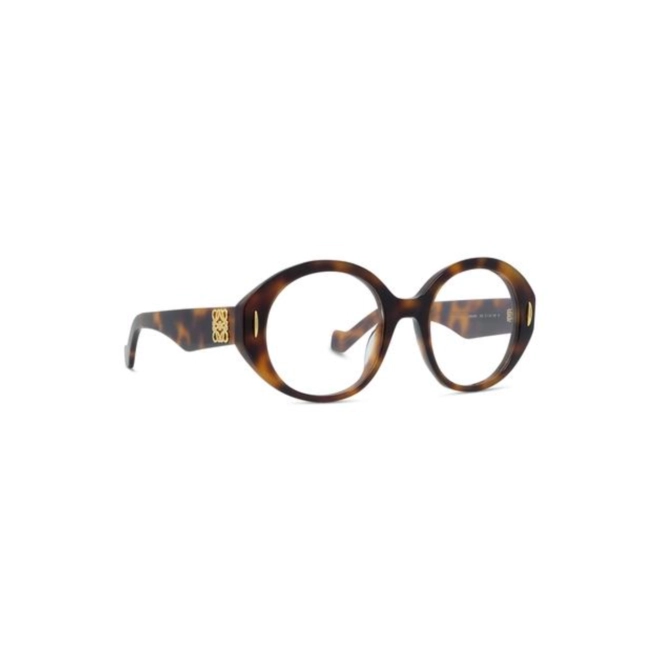 Óculos de Grau Loewe LW50095I_51052 Acetato Marrom Mesclado 3