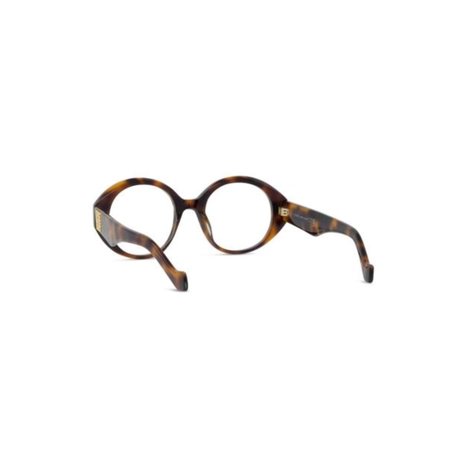 Óculos de Grau Loewe LW50095I_51052 Acetato Marrom Mesclado 5
