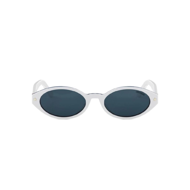 Óculos de Sol Christian Dior DiorPacific R1I CD40204I_5224V Acetato Branco e Vermelho com lentes na cor Azul 2