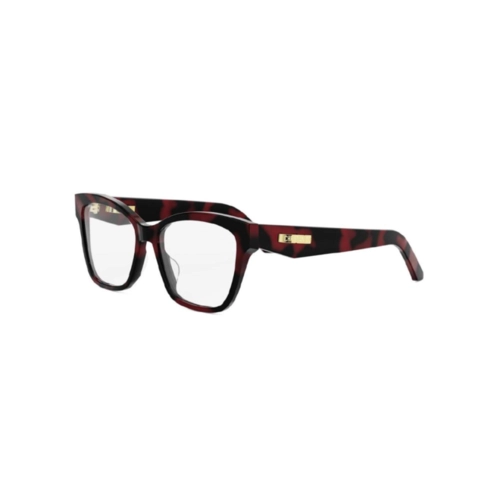 Óculos de Grau Christian Dior CDioro S4I CD50130I_53054 Acetato Vermelho Mesclado