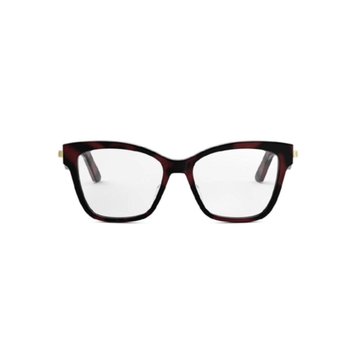 Óculos de Grau Christian Dior CDioro S4I CD50130I_53054 Acetato Vermelho Mesclado