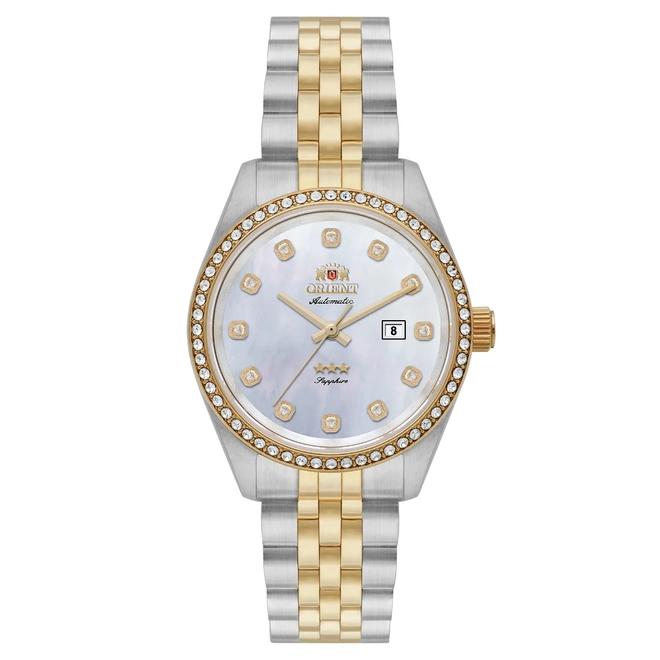 Relógio Orient Automático Feminino - NH5MM001 B1SK Misto 1