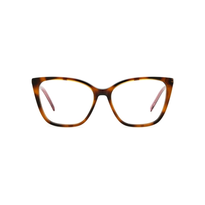 Óculos de Grau M Missoni MMI 0123 05L 5415 R Acetato Marrom Mesclado 2