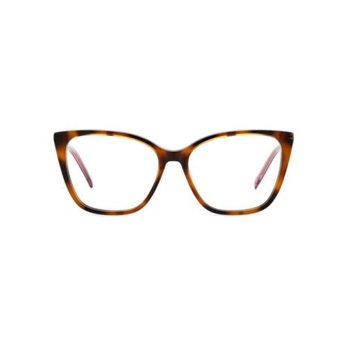 Óculos de Grau M Missoni MMI 0123 05L 5415 R Acetato Marrom Mesclado