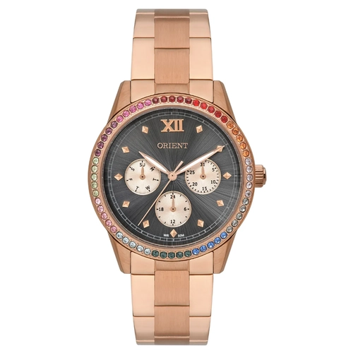 Relógio Orient Eternal Multifunção Feminino - FTSSM063 G3RX Rose