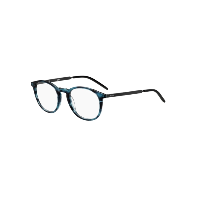 Óculos de Grau Hugo Boss HG 1017 AVS 4921 R Acetato Azul Listrado 1
