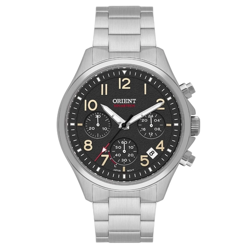 Relógio Orient Solartech Elite Land Cronógrafo - MBSSC290 P2SX Preto