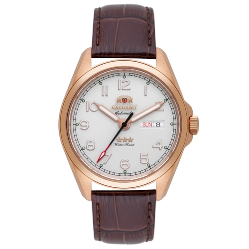 Relógio Orient Automático 3 Estrelas Masculino - YN6RC006 S2NX Branco