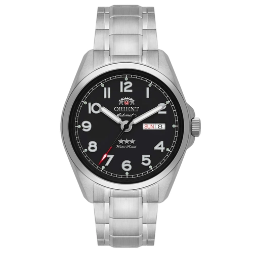 Relógio Orient Automático 3 Estrelas - YN6SS006 P2SX Preto