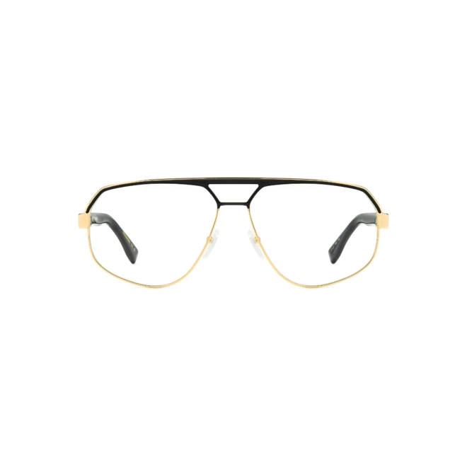 Óculos de Grau Dsquared2 D2 0121 RHL 6014 Metal Dourado e Preto 2