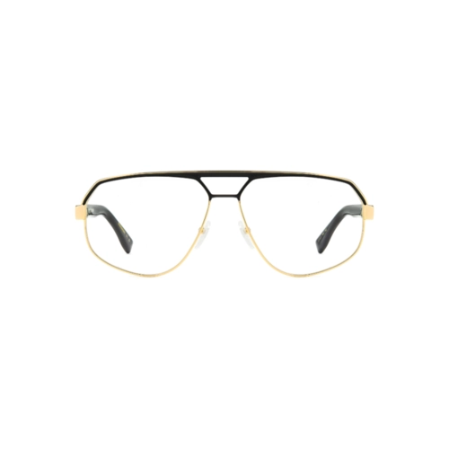 Óculos de Grau Dsquared2 D2 0121 RHL 6014 Metal Dourado e Preto