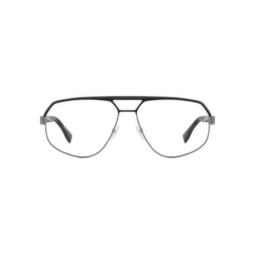 Óculos de Grau Dsquared2 D2 0121 V81 6014 Metal Rutênio Escuro